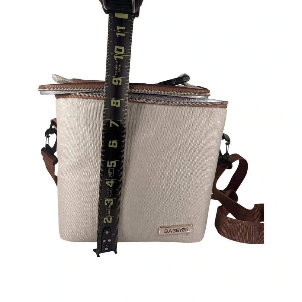 Babeyer Breast Milk Cooler Bag Women OS Cream Excellent Insulated With Ice Pack
